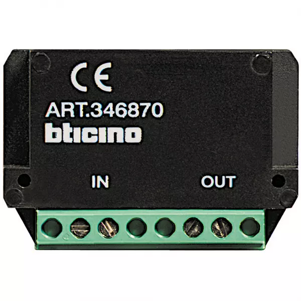 bticino-amplificateur vid�o pour les installations bus 2 fils (346870)