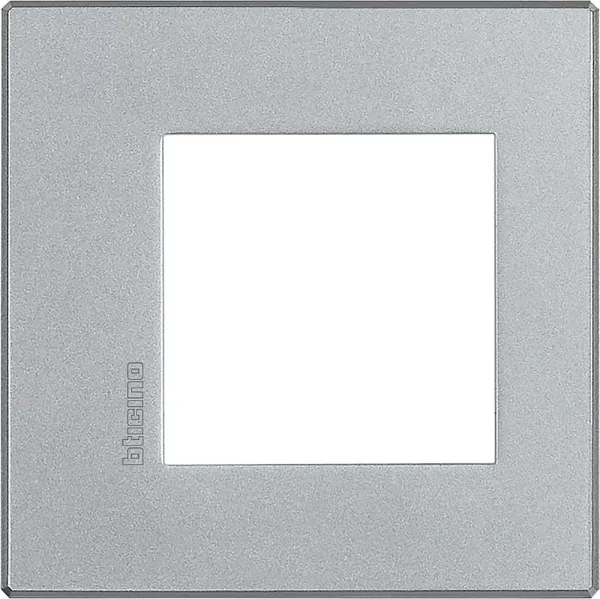 bticino-axo et plaque alu 2m (hw4802hc)