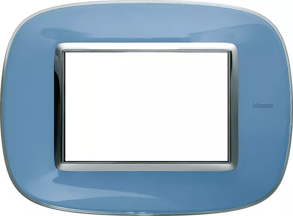 bticino-axo plaq.elip translu bleu 3m (hb4803dz)