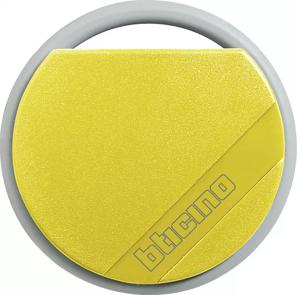 bticino-badge de proximit� r�sidents 13,56mhz couleur jaune (348206)