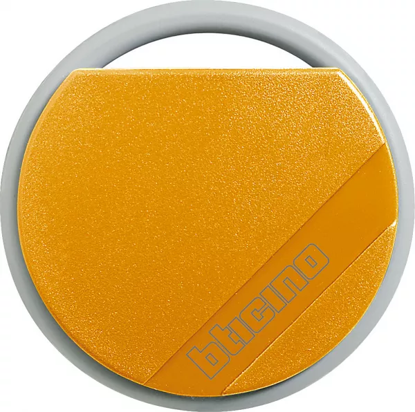 bticino-badge de proximit� r�sidents 13,56mhz couleur orange (348204)