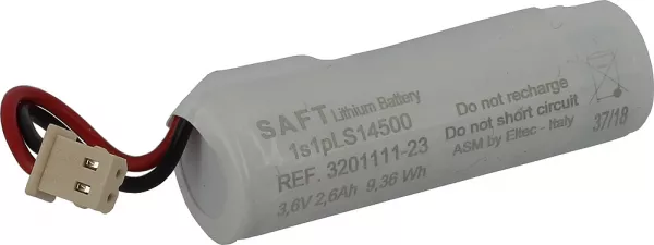 bticino-batterie sortie 2600a pour d�tecteur r�f�rence 4282 (bt4296)