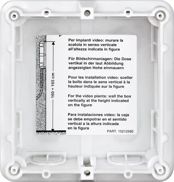 bticino-bo�tier � encastrer - sfera new - 1 module (350010)