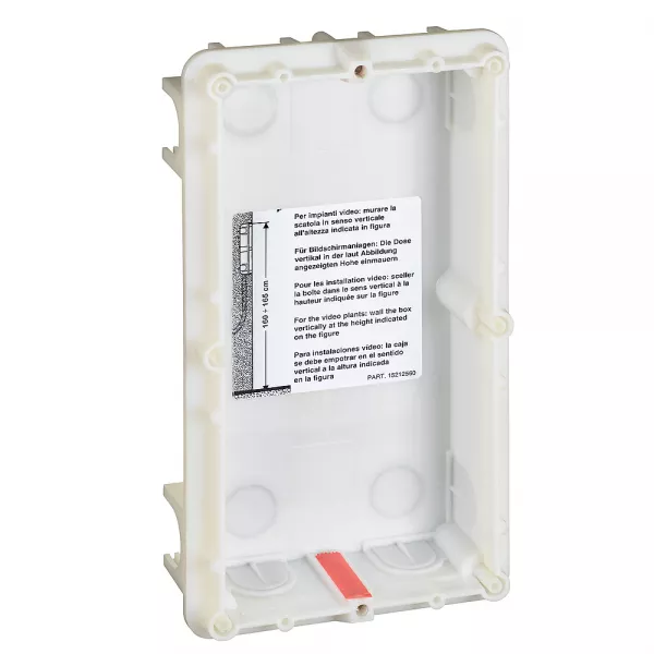 bticino-bo�tier � encastrer linea, sfera new et sfera - 2 modules (350020)