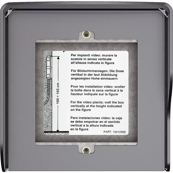 bticino-bo�tier mural sfera new - 1 module allstreet (350613)