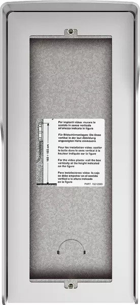 bticino-bo�tier mural sfera new 3 modules allmetal (350631)