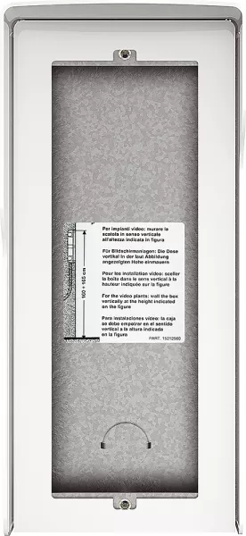 bticino-bo�tier mural sfera new 3 modules allwhite (350632)