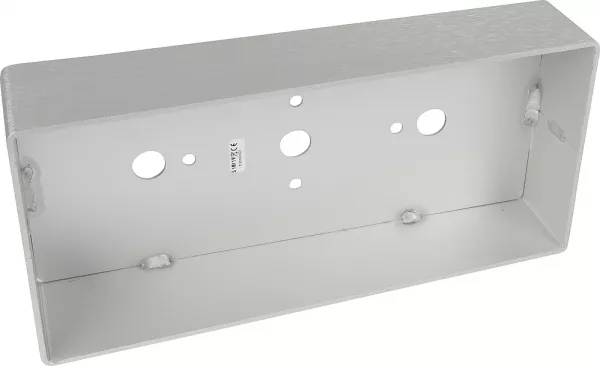 bticino-cadre gu�rite saillie pour clavier cod� tercode 2050n r�f�rence 005311 argent (005314)