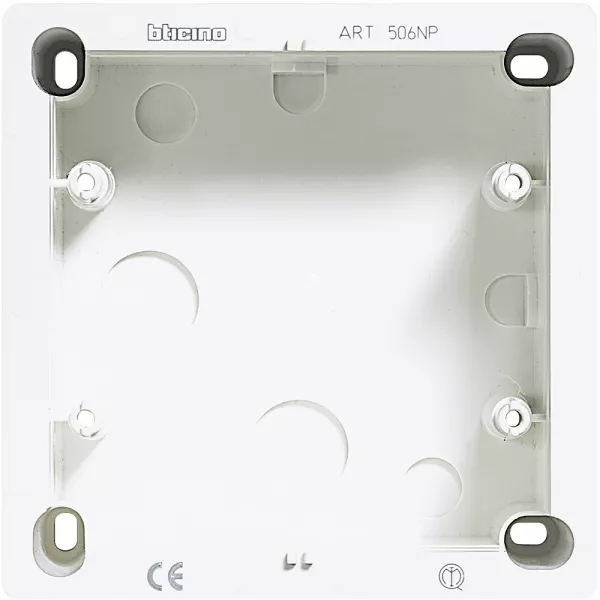 bticino-cadre saillie pour sir�ne ou haut parleur livinglight - blanc (506np)