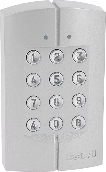 bticino-clavier cod� tercode 1060 monobloc antivandale int�rieur ou ext�rieur argent (005292)