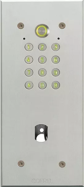 bticino-clavier cod� tercode 2050n argent avec emplacement vigik� (005311)