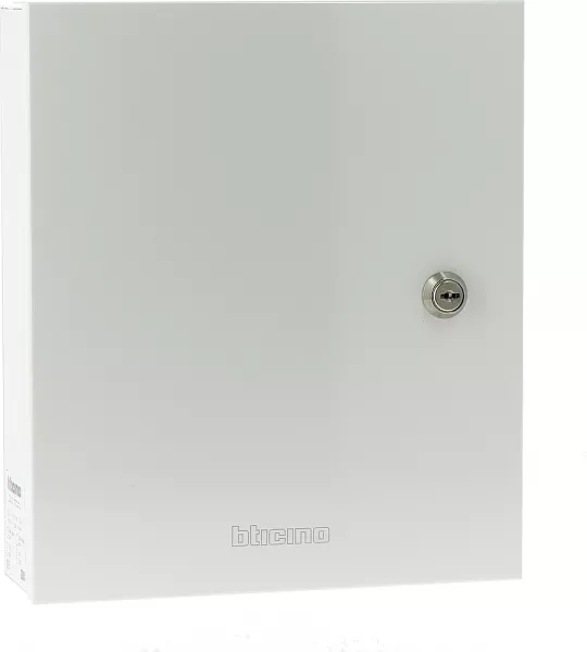bticino-coffret pour centrale alarme intrusion myhome_up alimentation pour switch 1,7a (bt4210)