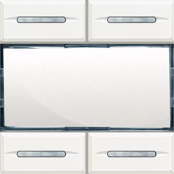 bticino-commande 4 sc�narios myhome_up axolute - white (hd4680)
