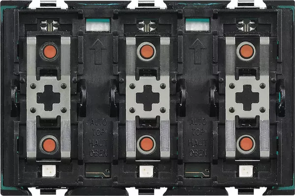bticino-commande axolute 3 fonctions lumi�re ou volets bus (h4652/3)