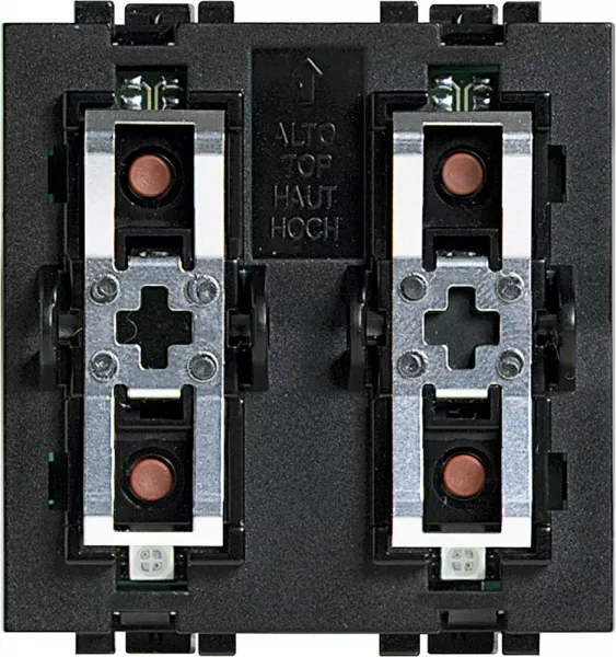 bticino-commande knx livinglight - 1 ou 2 touches / 4 appuis - � compl�ter (ln4651knx)