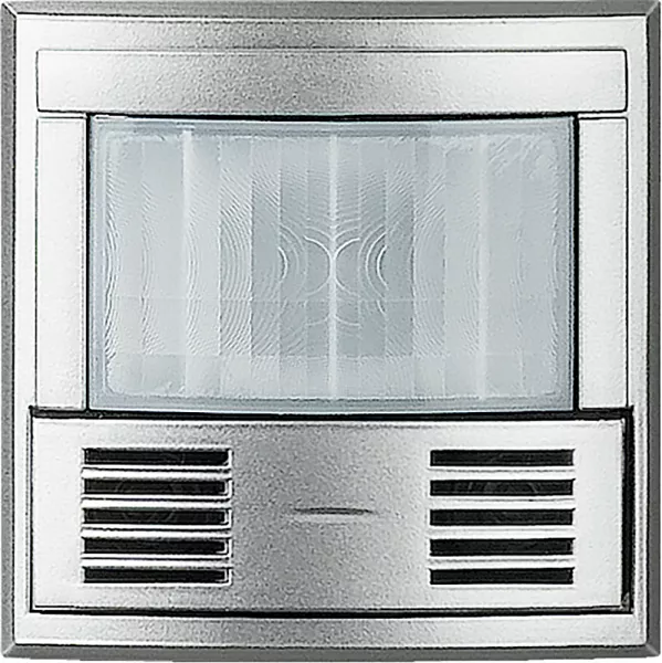 bticino-d�tecteur de mouvements/luminosit� + poussoir axolute bus - alu (hc4658)