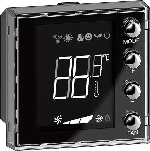 bticino-ecran 1,6 de contr�le de thermor�gulation bus/knx axolute (bth4691knx)