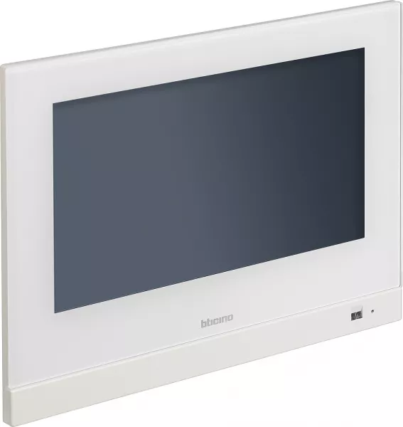 bticino-ecran 7pouces hometouch portier ou gestion myhome_up - blanc (bt3488w)