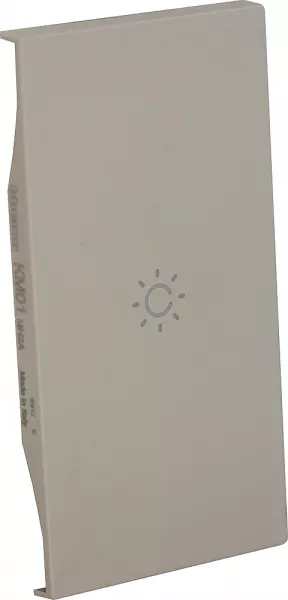 bticino-enjoliveur living now avec marquage �clairage myhome_up 2 modules - sable (btkm01mh2a)
