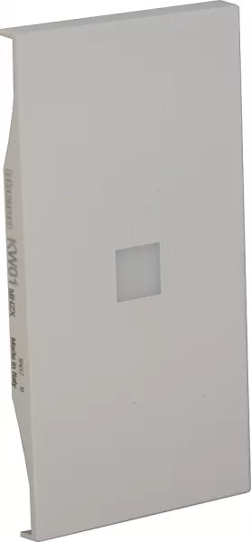 bticino-enjoliveur living now haute luminosit� myhome_up 2 modules - blanc (btkw01mh2x)