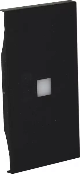 bticino-enjoliveur living now haute luminosit� myhome_up 2 modules - noir (btkg01mh2x)