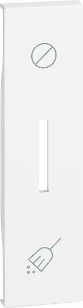 bticino-enjoliveur living now pour commande indicateur �tat chambre hotel - blanc (btkw06h)