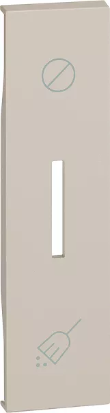 bticino-enjoliveur living now pour commande indicateur �tat chambre hotel - sable (btkm06h)