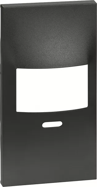 bticino-enjoliveur living now pour d�tecteur avec d�rogation 2 modules - noir (btkg17sl)