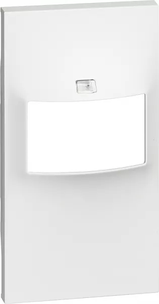 bticino-enjoliveur living now pour d�tecteur sans d�rogation 2 modules - blanc (btkw17)