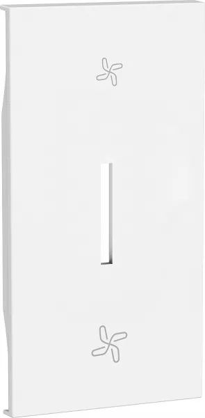 bticino-enjoliveur living now pour interrupteur vmc 2 modules - blanc (btkw06m2vmc)