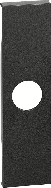bticino-enjoliveur living now pour prise tv 1 module - noir (btkg08)
