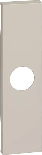 bticino-enjoliveur living now pour prise tv 1 module - sable (btkm08)