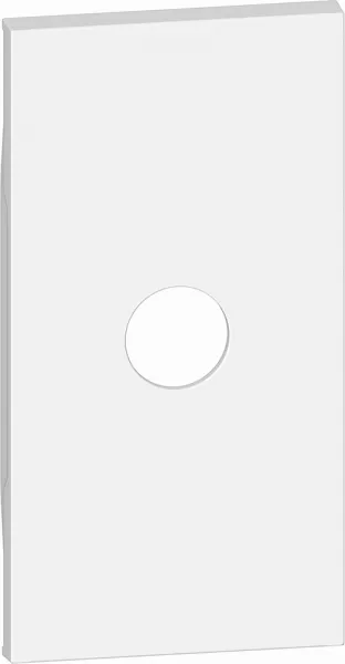 bticino-enjoliveur living now pour prise tv 2 modules - blanc (btkw08m2)