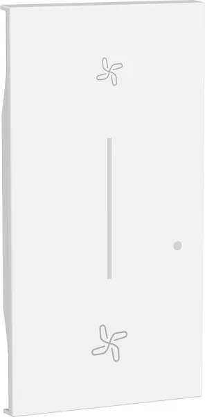 bticino-enjoliveur living now with netatmo pour commande vmc 2 modules - noir (btkw38m2)