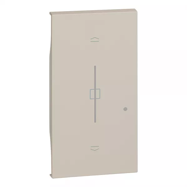 bticino-enjoliveur living now with netatmo pour commande volets 2 modules - sable (btkm43m2)