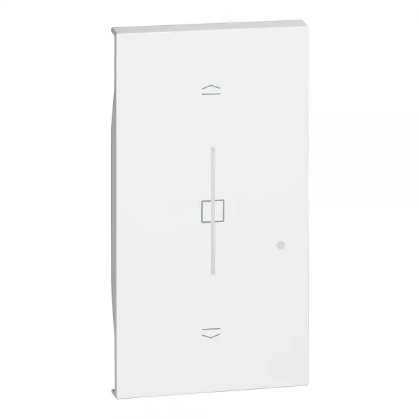 bticino-enjoliveur living now with netatmo pour interrupteur de volets 2 modules -blanc (btkw32m2)