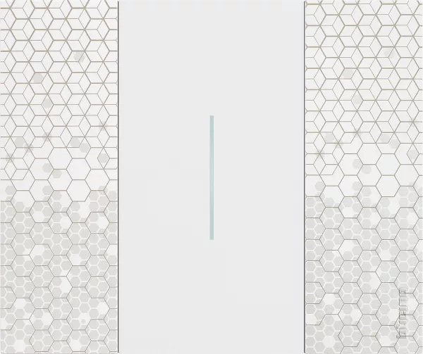 bticino-enjoliveur living now with netatmo pour interrupteur variateur 2 modules - blanc (btkw33m2)