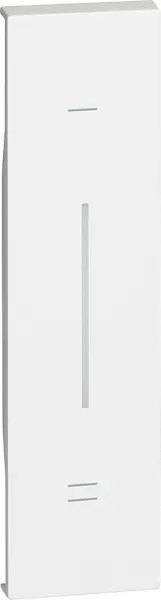 bticino-enjoliveur living now with netatmo pour variateur connect� 1 module - blanc (btkw33)
