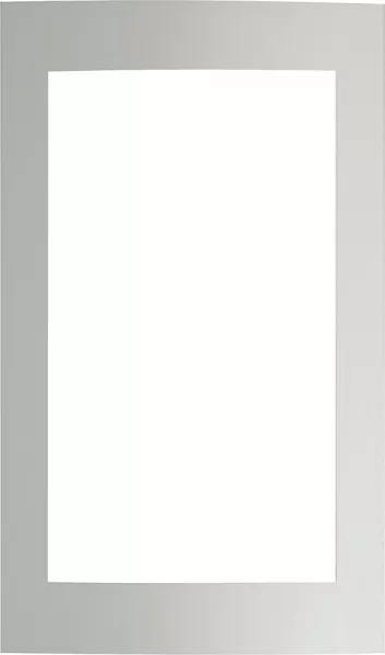 bticino-enjoliveur vertical sfera allmetal pour 2 modules (331221)