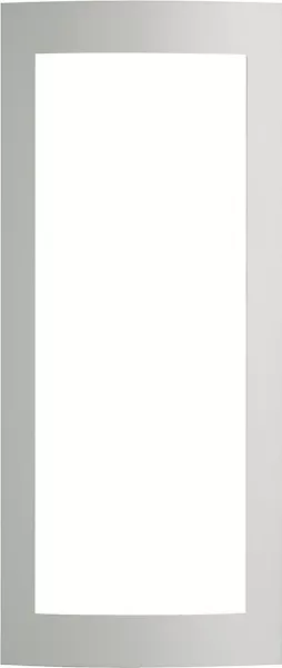 bticino-enjoliveur vertical sfera allmetal pour 3 modules (331231)