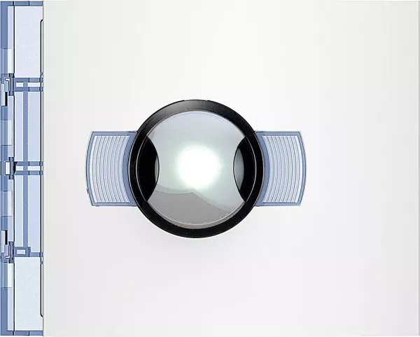 bticino-fa�ade sfera new - module �lectronique cam�ra grand angle jour et nuit allwhite (352402)