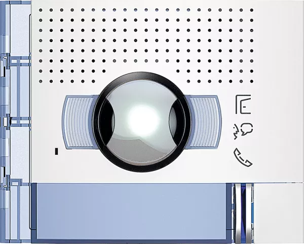 bticino-fa�ade sfera new module �lectronique audio/vid�o 1 appel grand angle allwhite (351312)