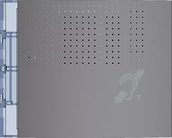 bticino-fa�ade sfera new pour module boucle inductive et synth�se vocale allstreet (352703)