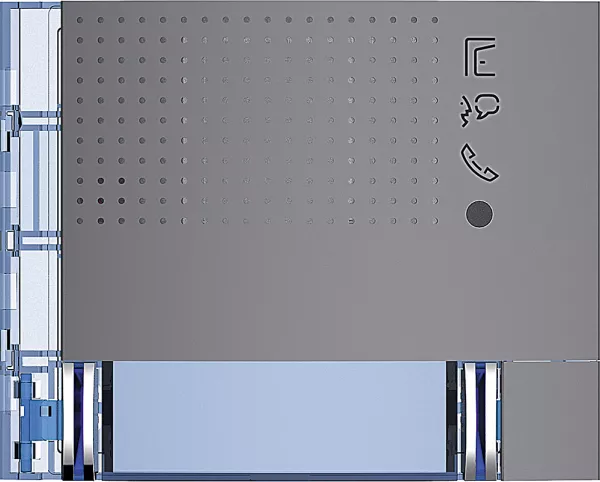 bticino-fa�ade sfera new pour module �lectronique audio 2 appels sur 2 rang�es allstreet (351143)