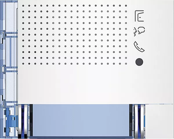 bticino-fa�ade sfera new pour module �lectronique audio 2 appels sur 2 rang�es allwhite (351142)