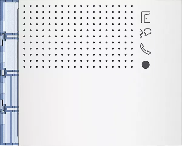 bticino-fa�ade sfera new pour module �lectronique audio allwhite (351102)