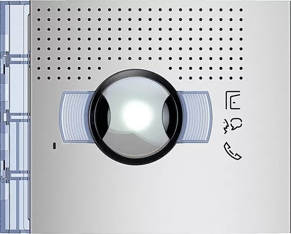 bticino-fa�ade sfera new pour module �lectronique audio et vid�o grand angle allmetal (351301)