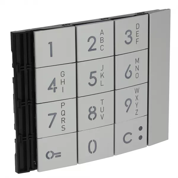 bticino-fa�ade sfera new pour module �lectronique clavier allmetal (353001)