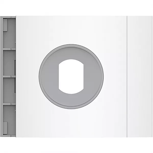 bticino-fa�ade sfera new t25 vigikou canon p&t allwhite (353402)