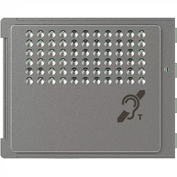 bticino-fa�ade sfera robur pour module boucle inductive et synth�se vocale (352705)